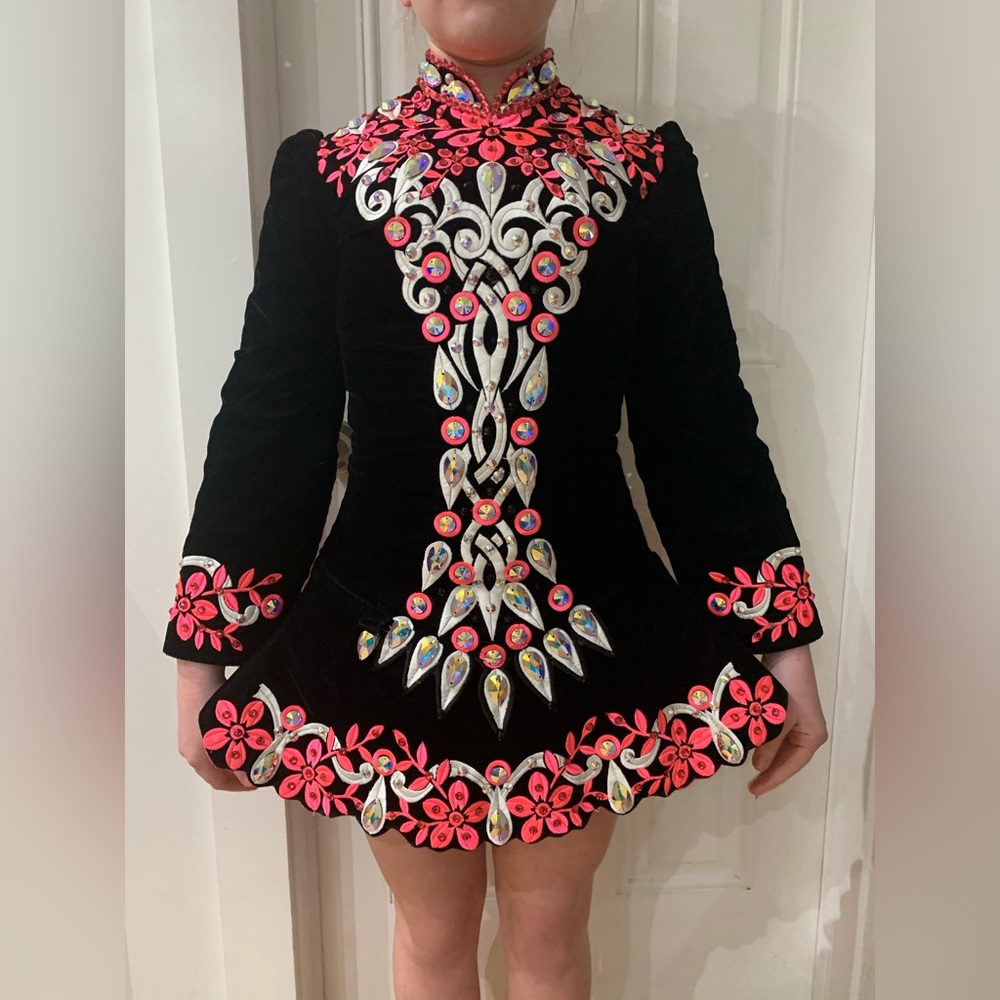 Rising Stars Designs Custom Irish Step Dancing Dress!